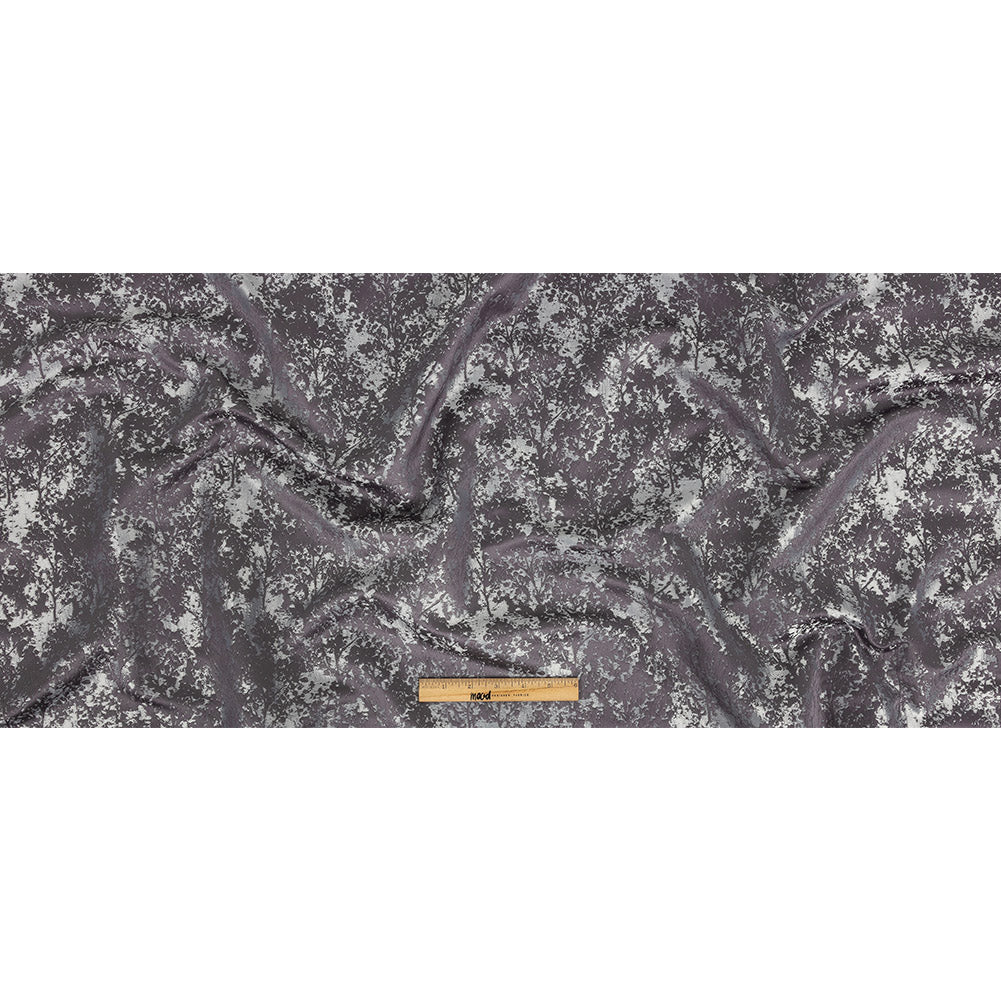 Polyester Jacquard - Iris Abstract Trees - British Imported Full