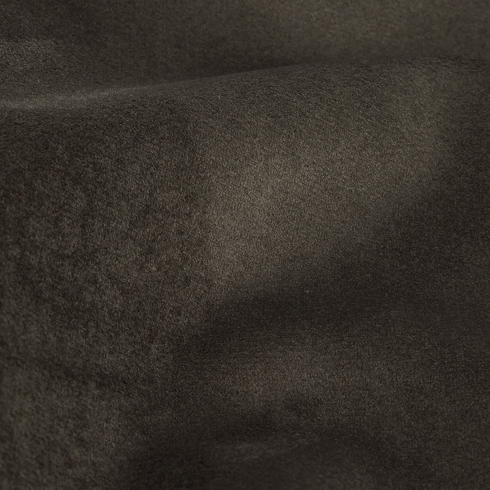 Polyester Drapery Velvet - Cocoa - British Imported Detail
