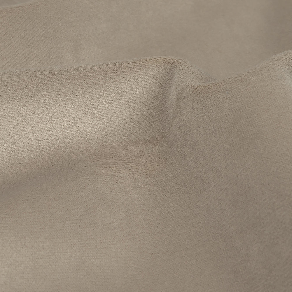 Polyester Drapery Velvet - Dove - British Imported Detail