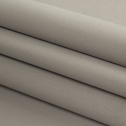 Polyester Drapery Velvet - Platinum - British Imported Folded