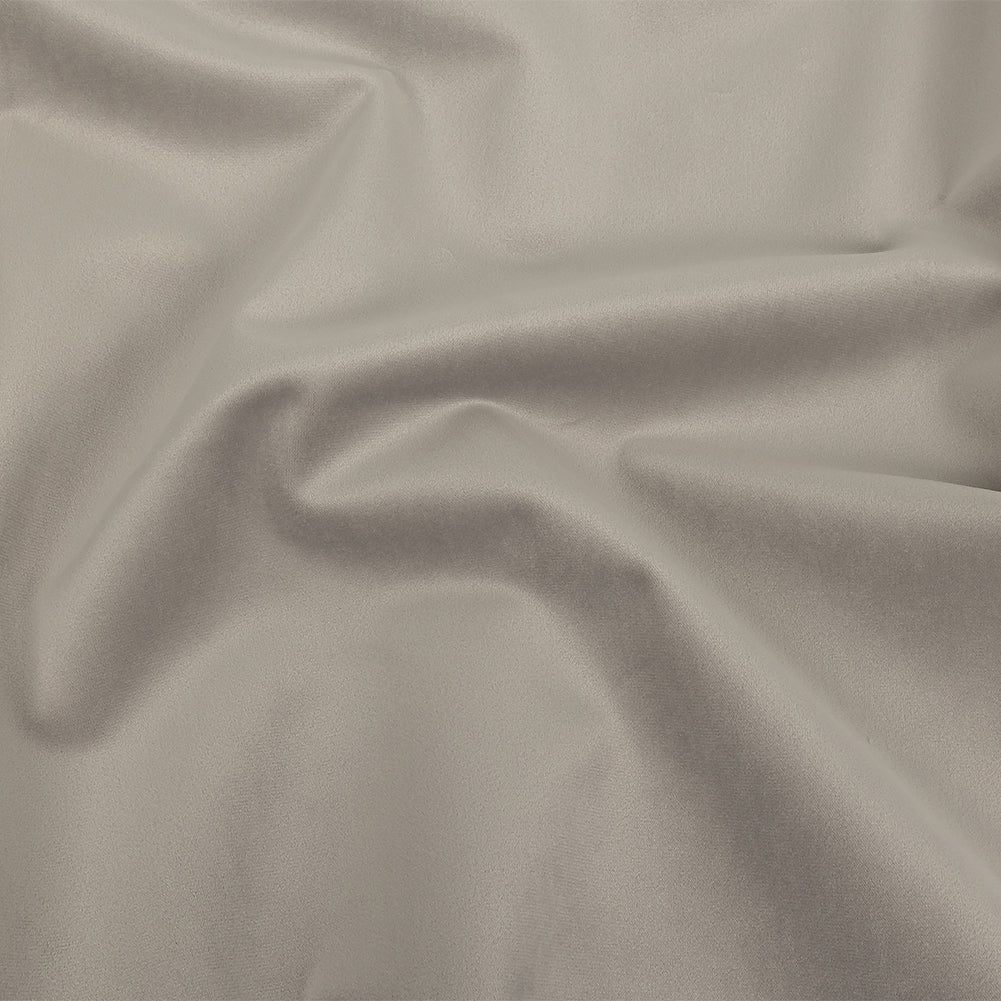 Polyester Drapery Velvet - Platinum - British Imported