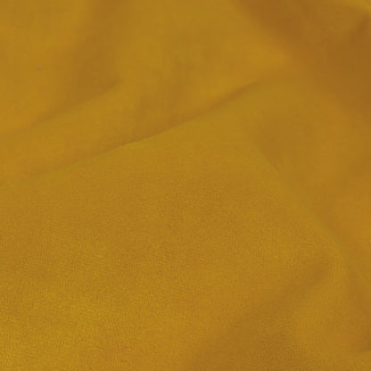 Polyester Drapery Velvet - Sunflower - British Imported Detail