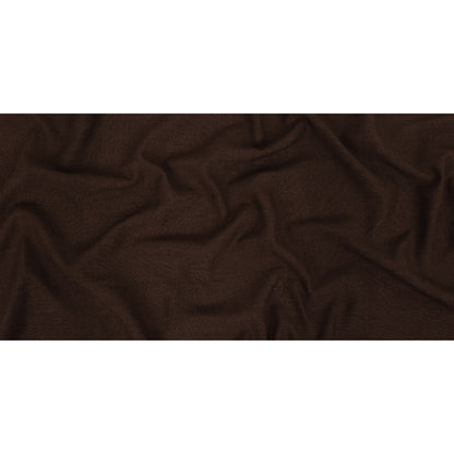 Polyester, Viscose and Linen Woven - Bark - British Imported Full