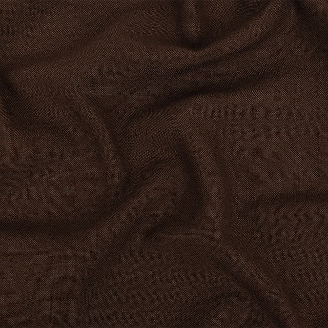 Polyester, Viscose and Linen Woven - Bark - British Imported