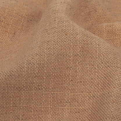 Polyester, Viscose and Linen Woven - Nude - British Imported Detail