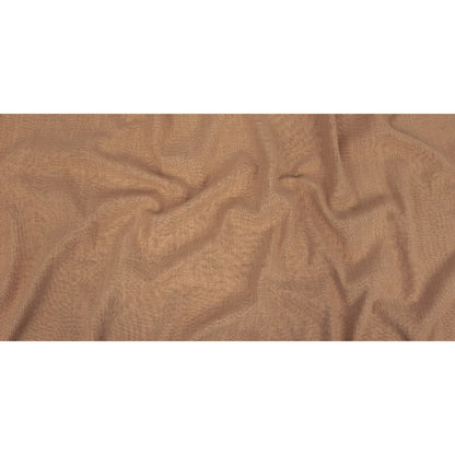 Polyester, Viscose and Linen Woven - Nude - British Imported Full