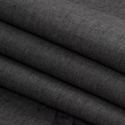 Polyester Microvelvet - Charcoal - British Imported Folded