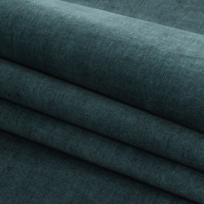 Polyester Microvelvet - Midnight - British Imported Folded