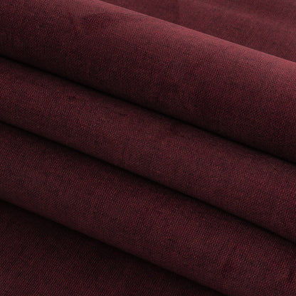 Polyester Microvelvet - Mulberry - British Imported Folded