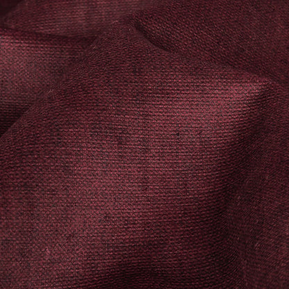 Polyester Microvelvet - Mulberry - British Imported Detail