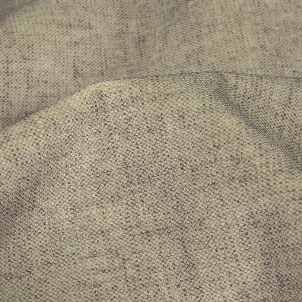 Polyester Microvelvet - Putty - British Imported Detail