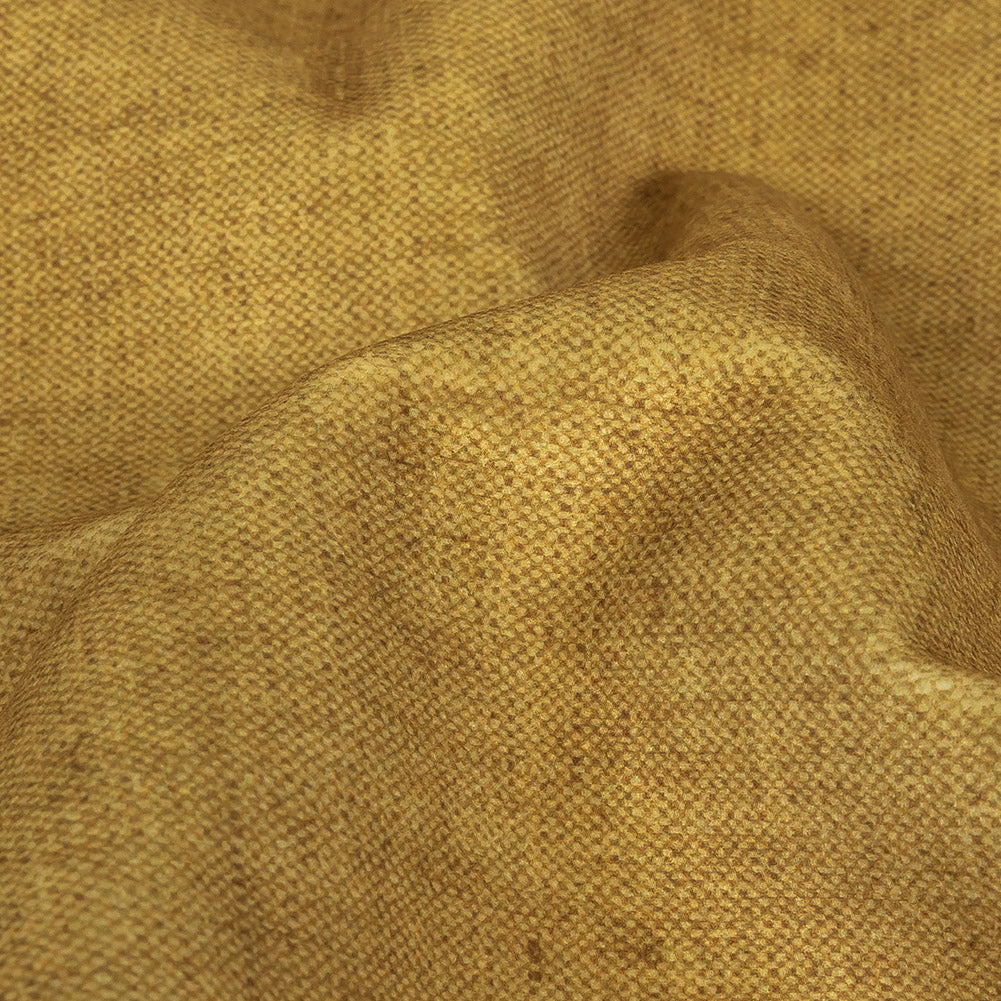 Polyester Microvelvet - Sunflower - British Imported Detail