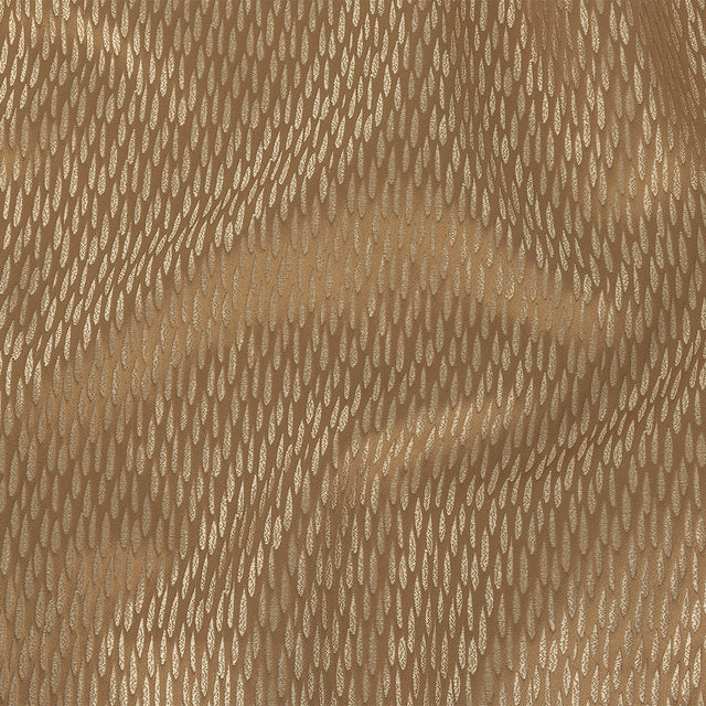 Luminous Drapery Jacquard - Gold Raindrops - British Imported