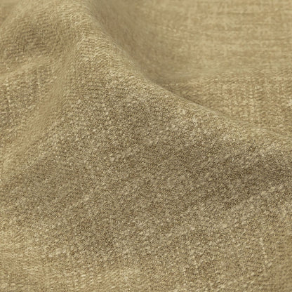 British Imported Heathered Gold Recycled Polyester Drapery Woven Detail