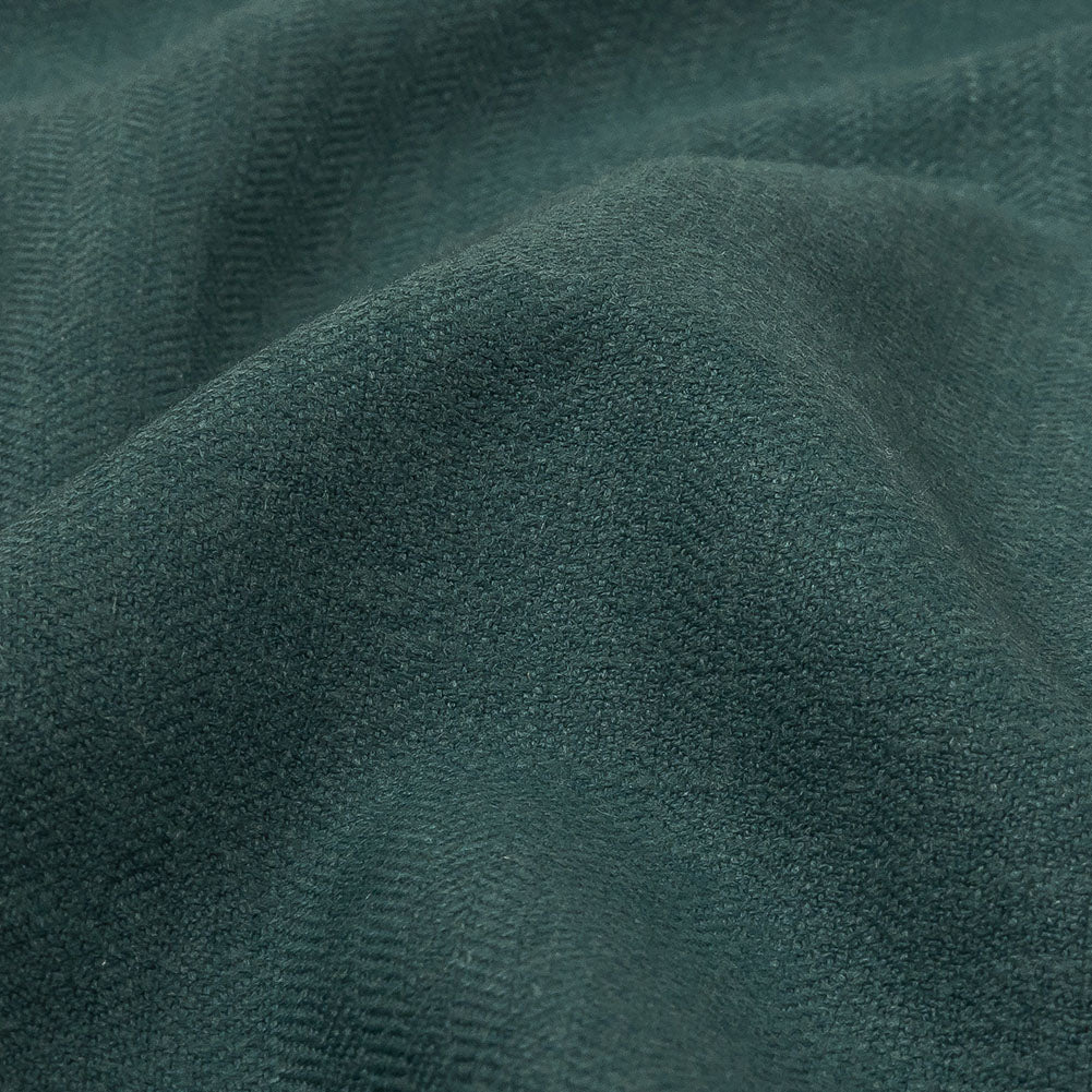 British Imported Peacock Recycled Polyester Drapery Woven Detail
