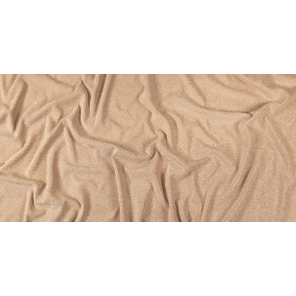Micro Polyester Chenille - Nude - British Imported Full
