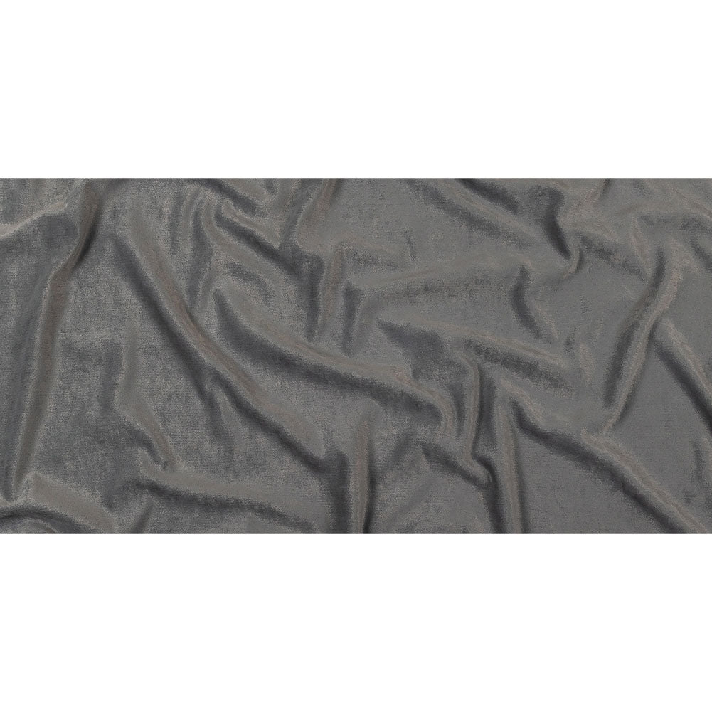 Micro Polyester Chenille - Slate - British Imported Full