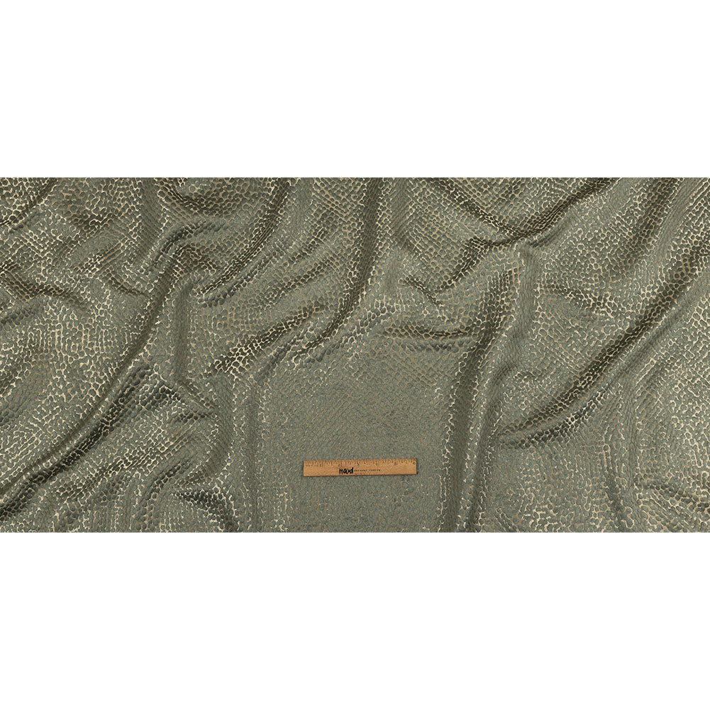 Drapery Jacquard - Sage Spotted Texture - British Imported Full
