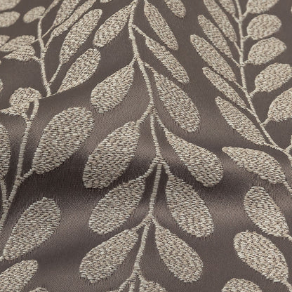 Polyester Jacquard - Slate Cascading Vines - British Imported Detail