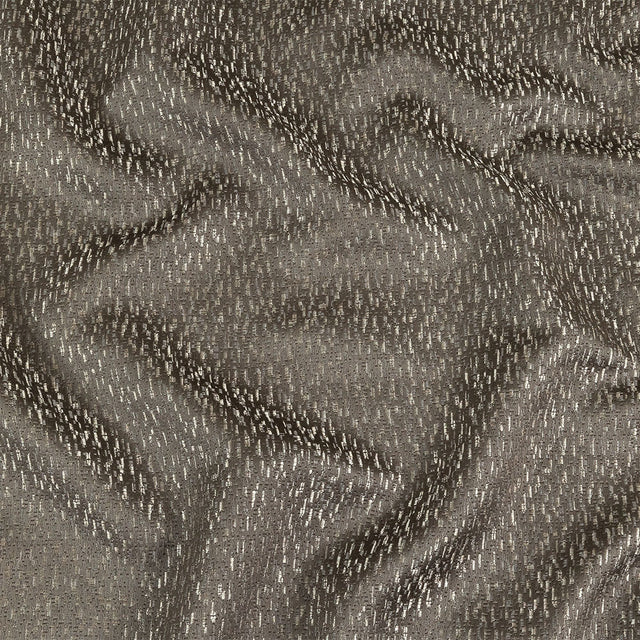 Metallic Drapery Jacquard - Putty Digital Spots - British Imported