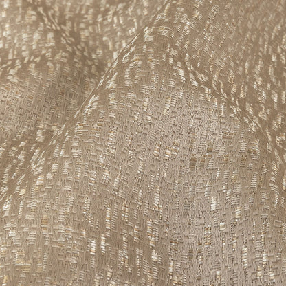 Metallic Drapery Jacquard - Stone Digital Spots - British Imported Detail