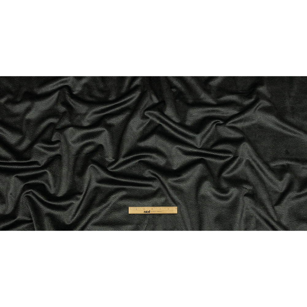 Polyester Microvelvet - Ebony Abstract - British Imported Full