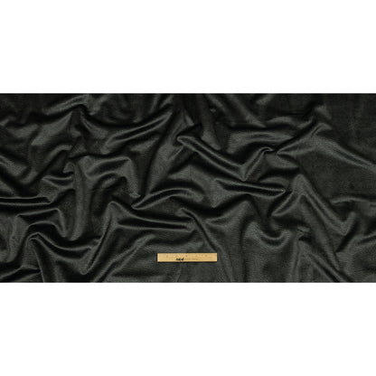 Polyester Microvelvet - Ebony Abstract - British Imported Full