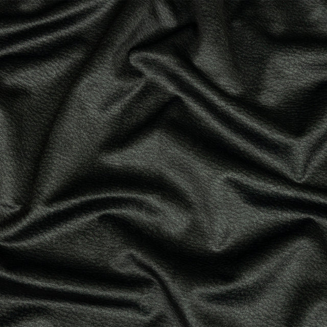 Polyester Microvelvet - Ebony Abstract - British Imported