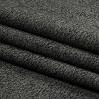 Polyester Microvelvet - Slate Abstract - British Imported Folded