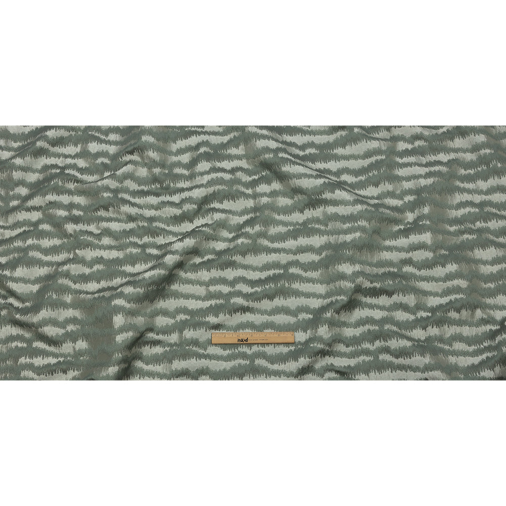 Drapery Jacquard - Spa Abstract Stripes - British Imported Full