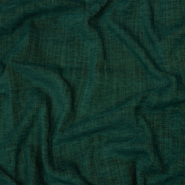 Polyester Upholstery Chenille - Emerald - British Imported