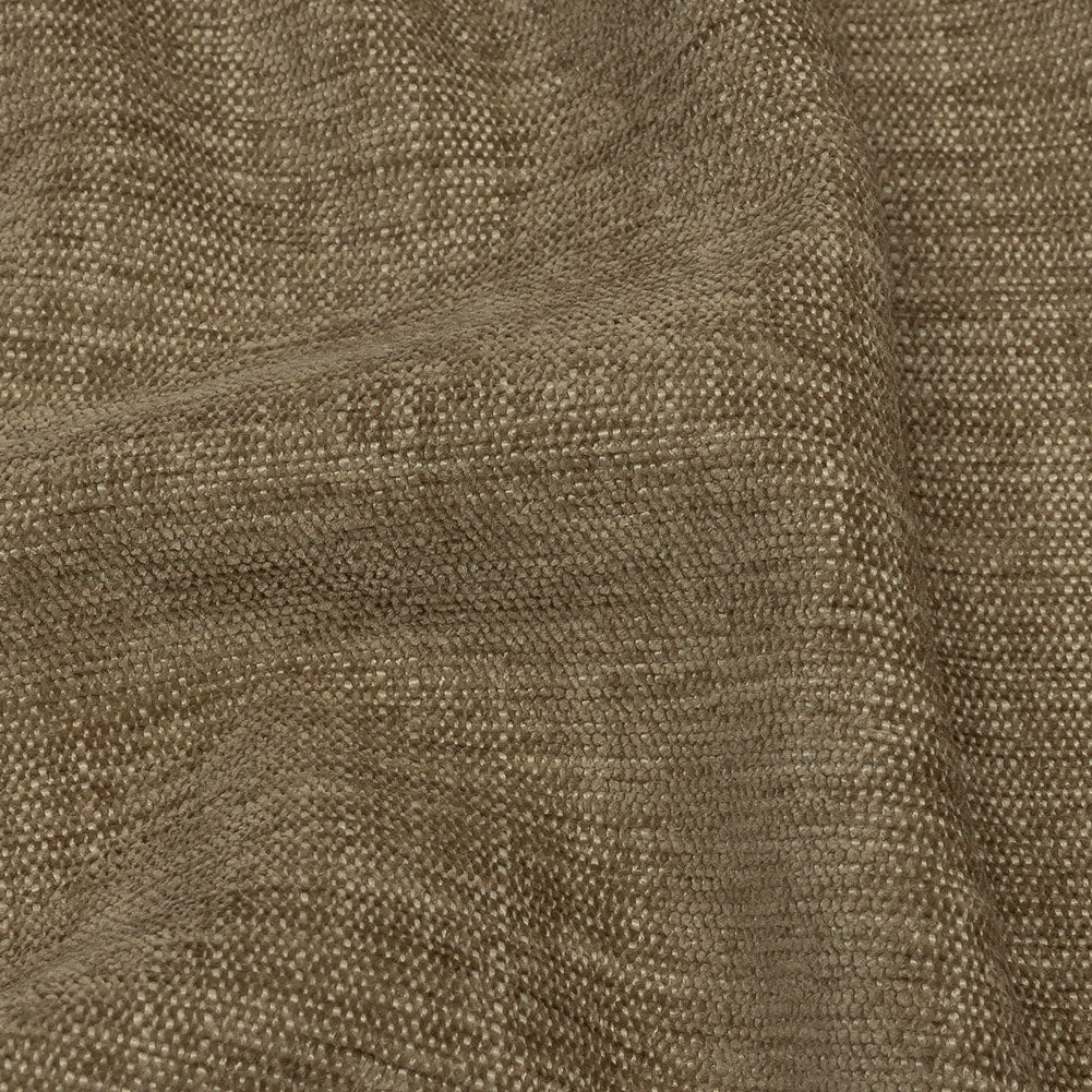 Polyester Upholstery Chenille - Hessian - British Imported Detail