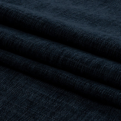 Polyester Upholstery Chenille - Ink - British Imported Folded