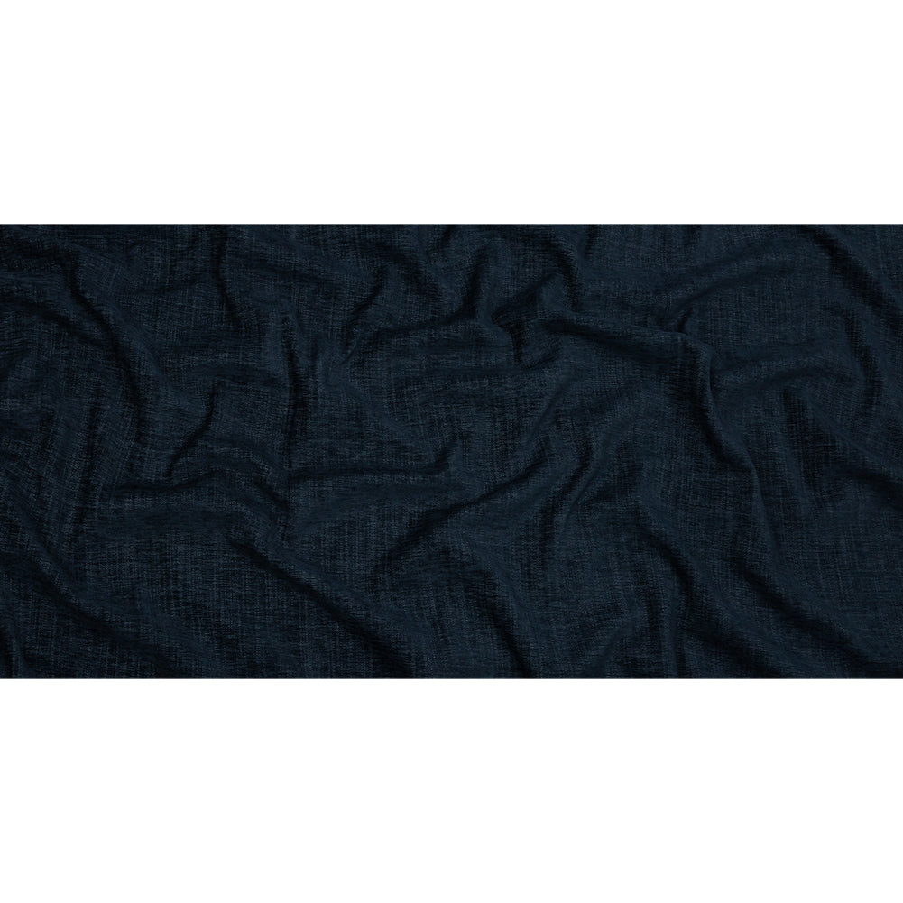 Polyester Upholstery Chenille - Ink - British Imported Full