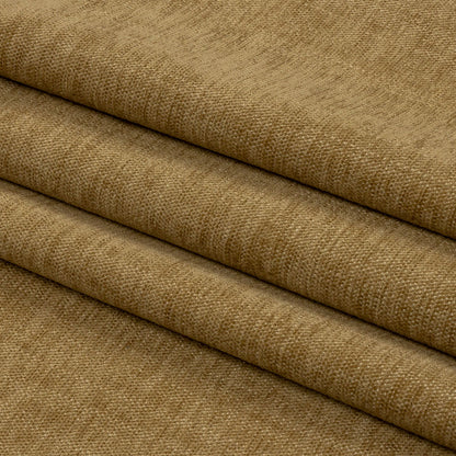 Polyester Upholstery Chenille - Olive - British Imported Folded