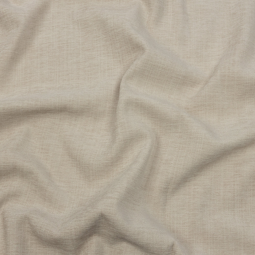 Polyester Upholstery Chenille - Oyster - British Imported