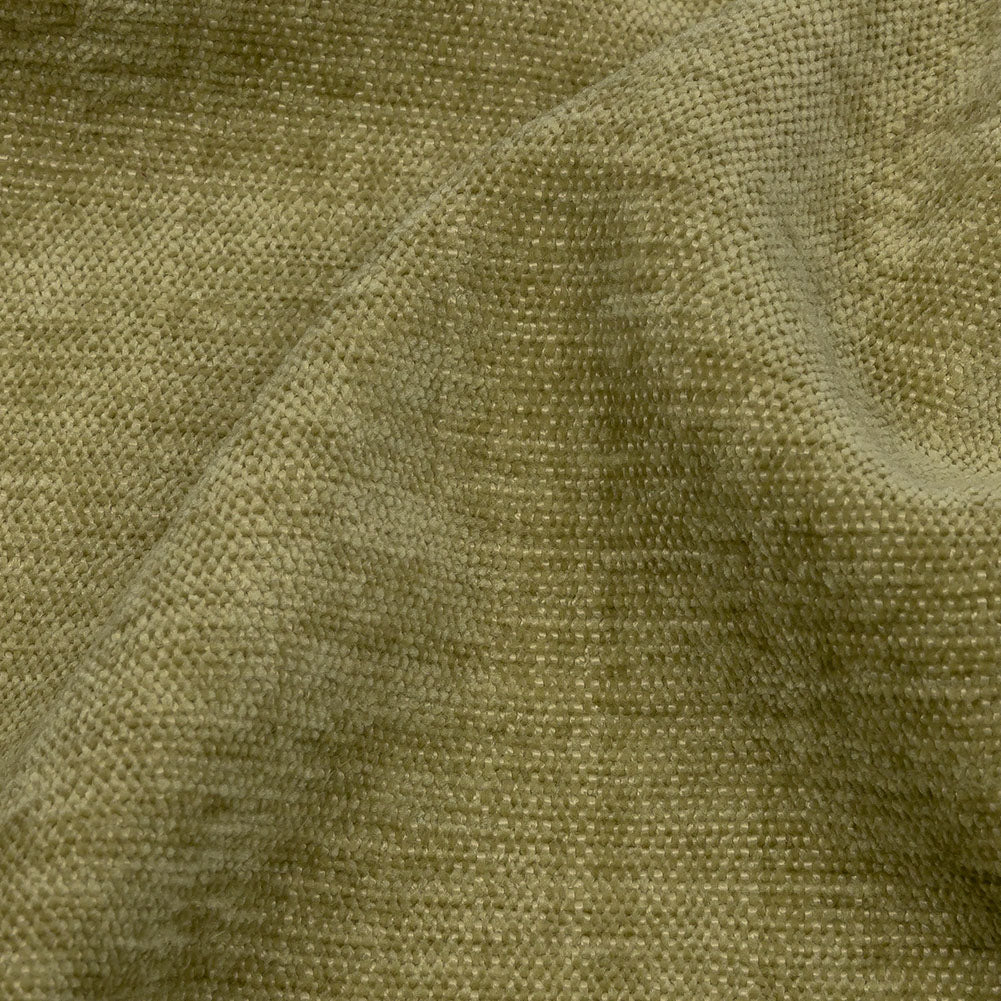 Polyester Upholstery Chenille - Pistachio - British Imported Detail