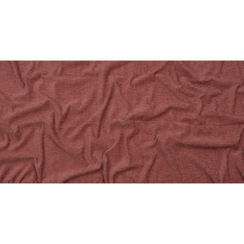 Polyester Upholstery Chenille - Rouge - British Imported Full