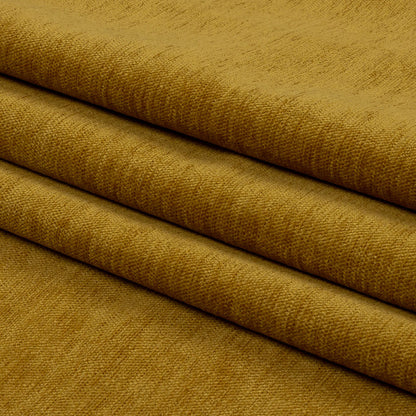 Polyester Upholstery Chenille - Sunflower - British Imported Folded