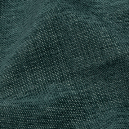 Polyester Upholstery Chenille - Teal - British Imported Detail