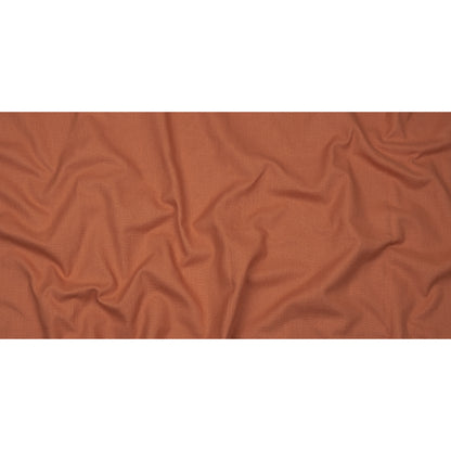 Heavyweight Linen Woven - Coral - British Imported Full