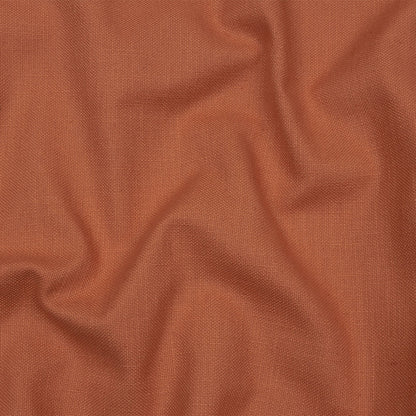 Heavyweight Linen Woven - Coral - British Imported