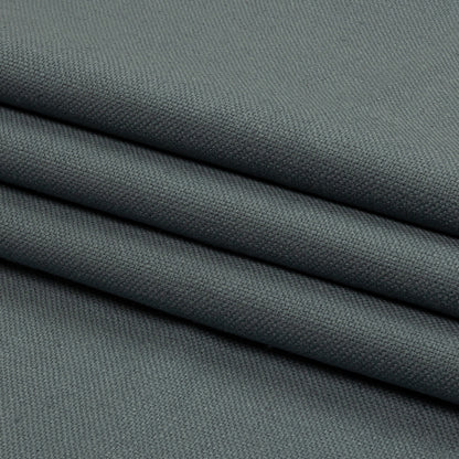 Heavyweight Linen Woven - Denim - British Imported Folded