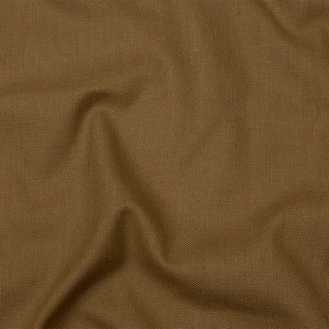 Heavyweight Linen Woven - Fawn - British Imported