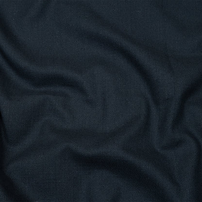Heavyweight Linen Woven - Ink - British Imported