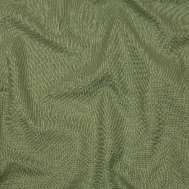 Heavyweight Linen Woven - Jade - British Imported