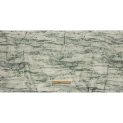 Cotton Canvas Print - Seafoam Painterly Texture - British Imported Full