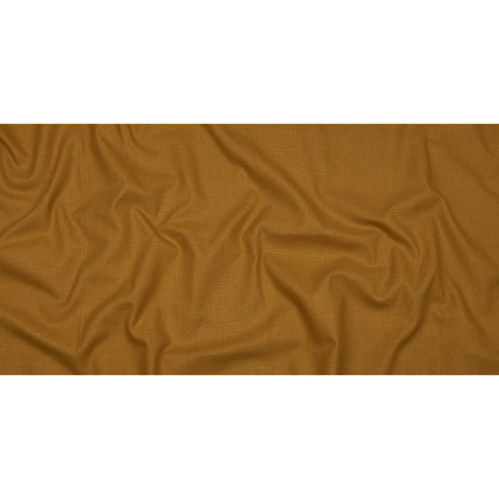 Heavyweight Linen Woven - Ochre - British Imported Full