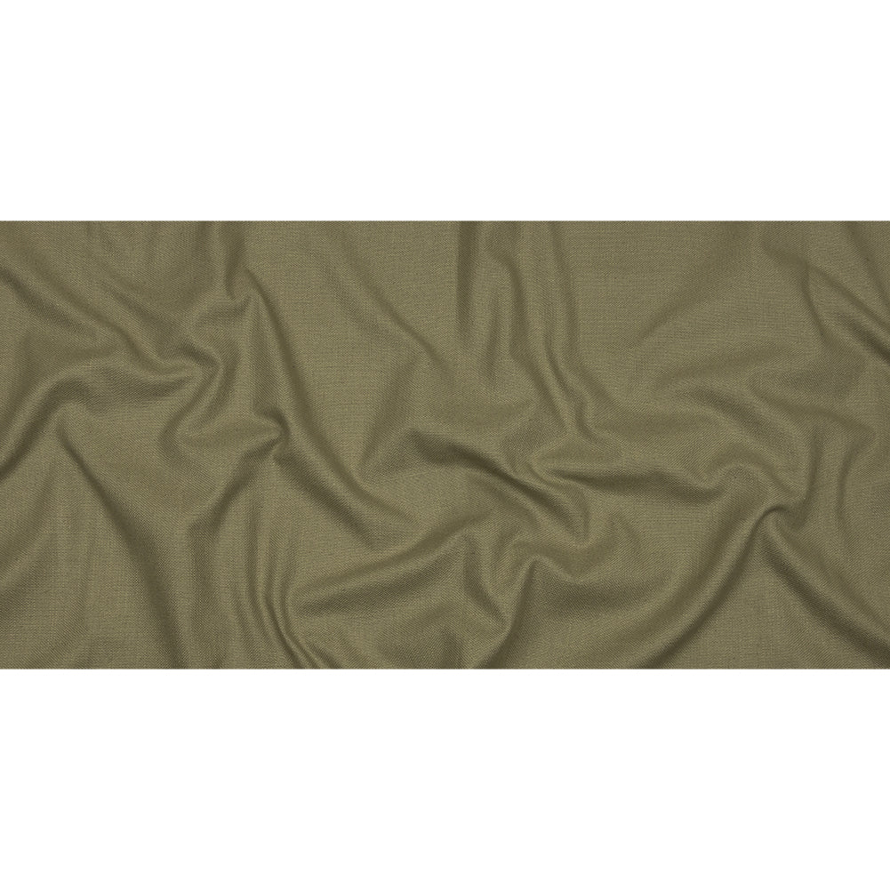 Heavyweight Linen Woven - Olive - British Imported Full