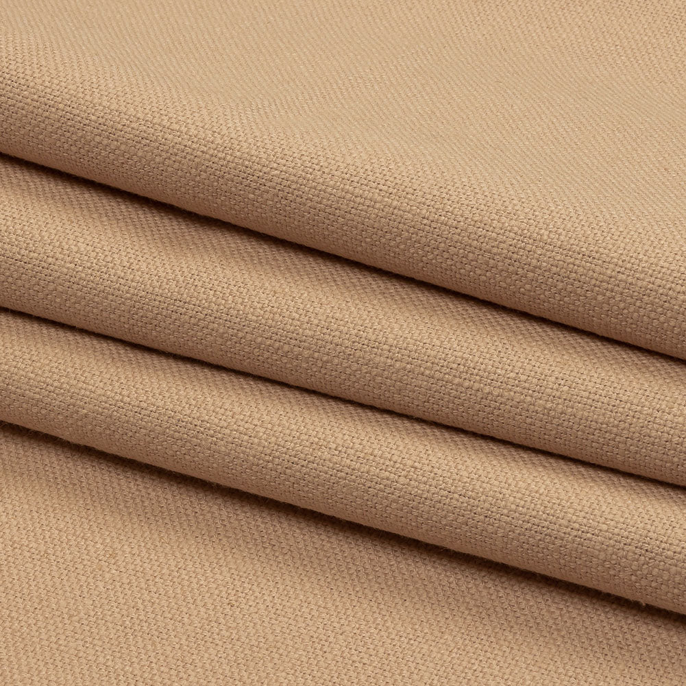Heavyweight Linen Woven - Plaster - British Imported Folded